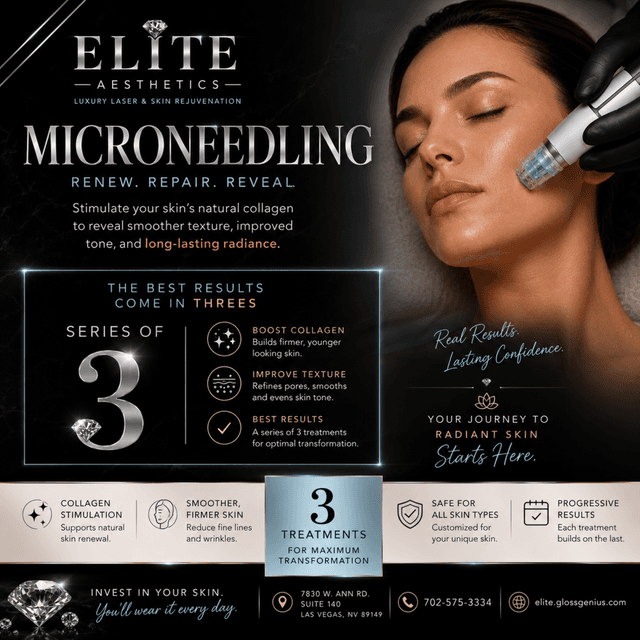 Renew & Repair Microneedle Package at ELITE AESTHETICS in Las Vegas, NV